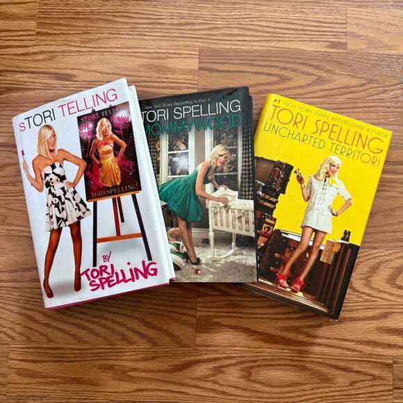 Tori Spelling Hardback Books - sTori Telling, Mommywood and Uncharted Territori - Picture 2 of 7